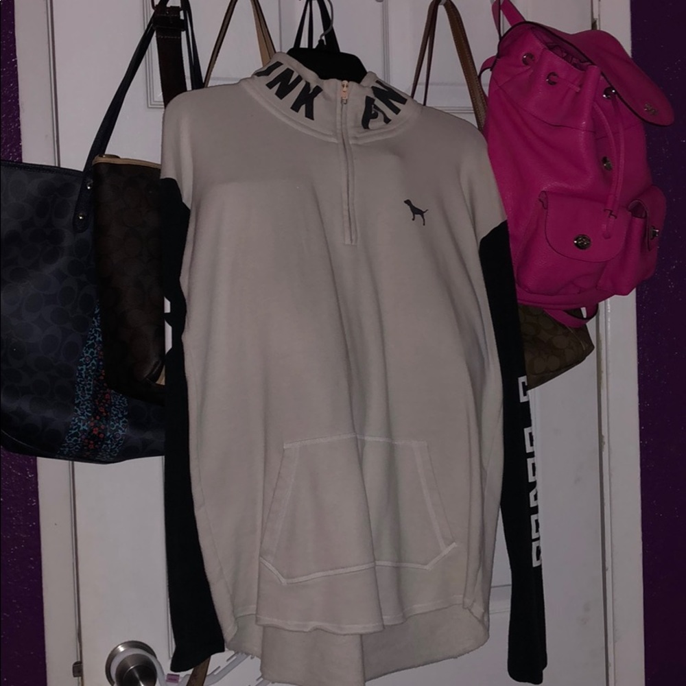 Pink Quarter Zip